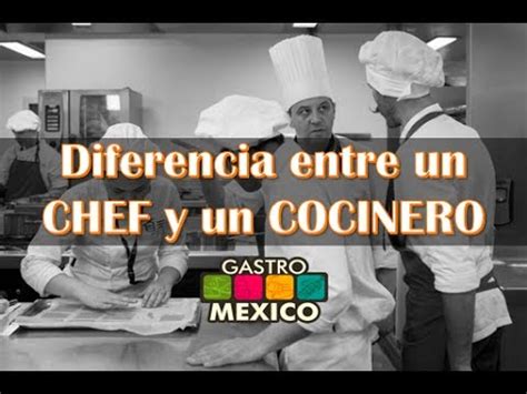 Diferencia Entre Chef Y Cocinero Encuentra La Diferencia