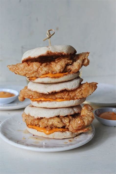 Honey Butter Fried Chicken Sandwich - foodsofjane