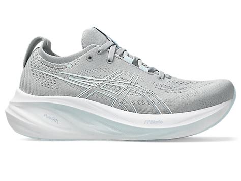 Gel Nimbus 26 Wide Women Piedmont Greygrey Blue Womens Running Shoes Asics United States