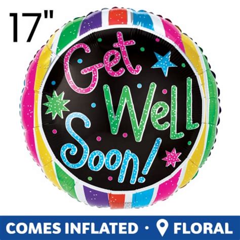 GET WELL! Helium Filled Balloon, 1 ct - Fry’s Food Stores