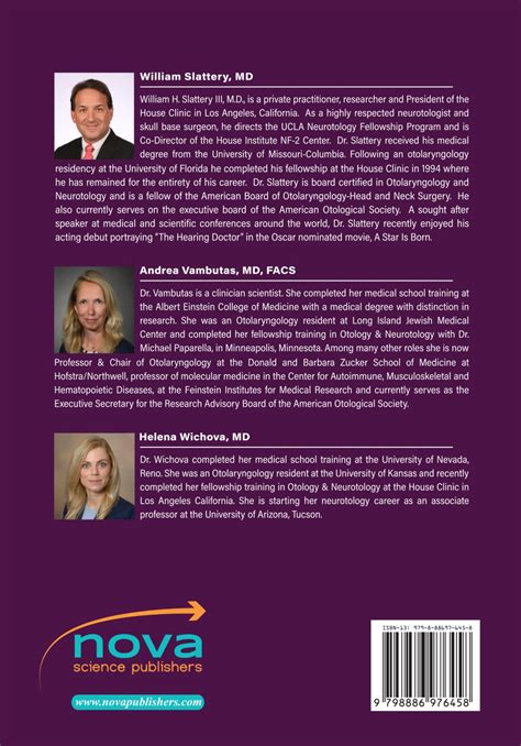 Essential Otology And Neurotology Nova Science Publishers