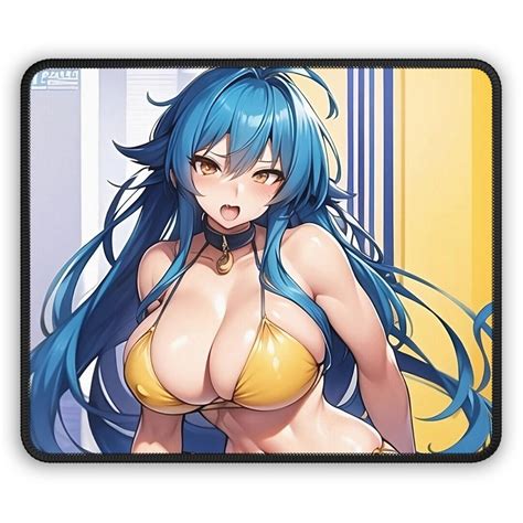Anime Girl Bikini Gaming Mouse Pad Etsy