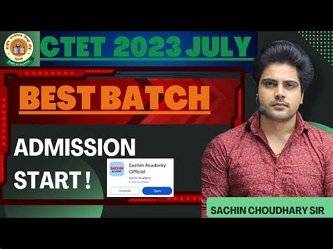 Ctet July Best Batch By Sachin Sir Youtube