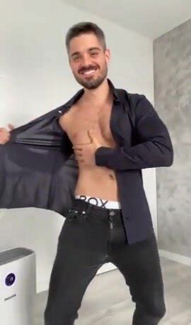 Sexy Stripper Teases His Hot Body And Huge Uncut Cock ThisVid