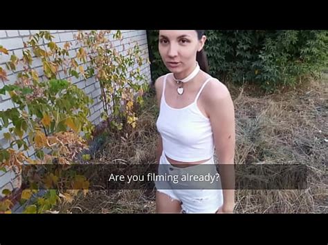 jeune femme salope baisée dans le cul derrière les garages XVIDEOS