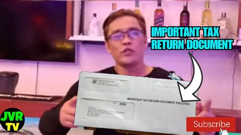 Important Tax Return Document Nakatanggap Kana Ba Youtube