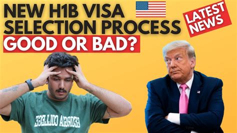 Trump Made H B Visa Selection Even Harder Latest H B Visa News Youtube