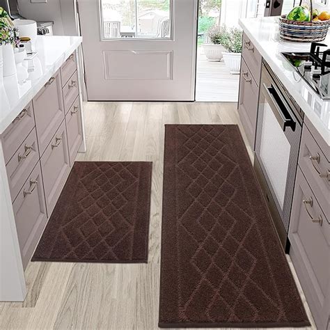 Amazon Beqhause Kitchen Rugs Sets Of Non Slip Washable Kitchen