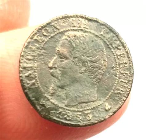 1 CENTIME NAPOLÉON III Tete nue 1853 K Bordeaux EUR 15 00