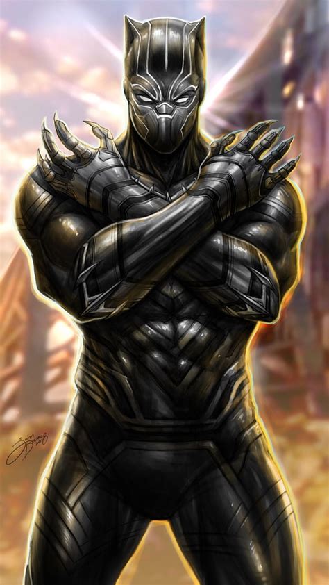 Pantera Negra Wakanda Vengadores Wakanda Para Siempre Fondo De