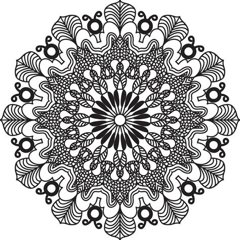 islamic mandala design 24599426 Vector Art at Vecteezy