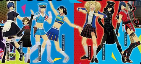 P3 And P5 Crossdressing Outfits Megami Tensei Persona Know Your Meme