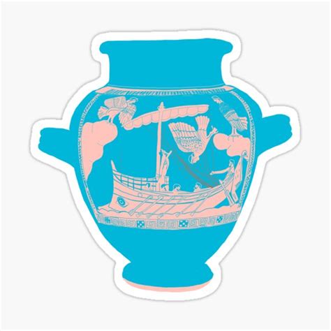 "Odysseus and the Sirens" Sticker for Sale by academily | Redbubble