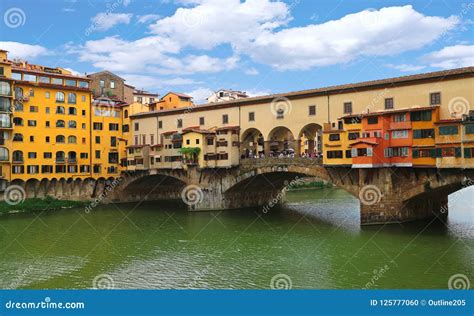 Ponte Vecchio Bridge In Florence Italy Stock Photo Image Of