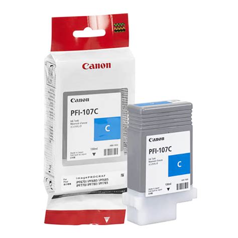 CANON PFI-107 130ML INK (VARIOUS COLORS AVAILABLE) – Lewis Instruments Ltd
