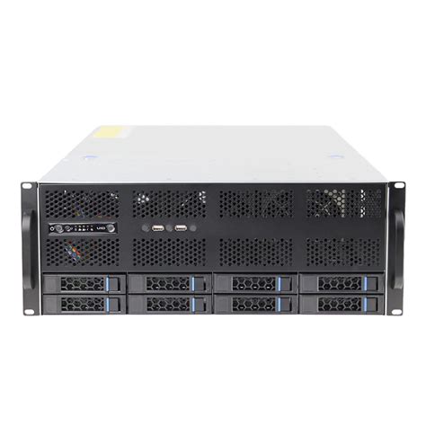 U Hot Swappable Chassis With A Length Of Mm Front Facing Hard Drive Slots Capable Of