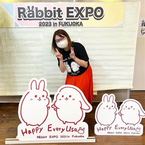 モキュさんのインスタグラム写真 モキュinstagram「【rabbit Expo In 福岡】 盛り上がってます！ ストーリーにて