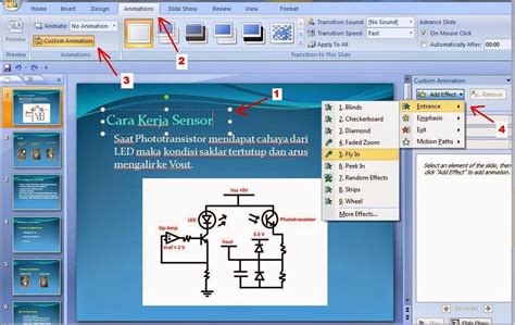 Cara Membuat Gambar Bergerak Di Power Point Cabai