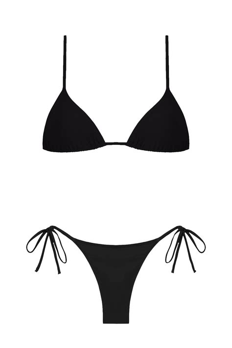 Tropic Of C Equator Praia Black Terra Triangel Bikini