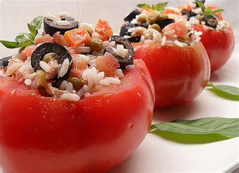 Cómo preparar tomates rellenos con atún Cómo lo puedo hacer