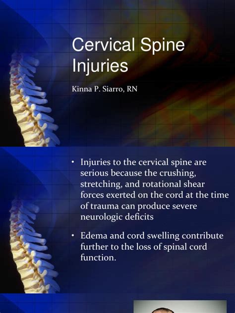 Cervical Spine Injuries | Spinal Cord Injury | Clinical Medicine