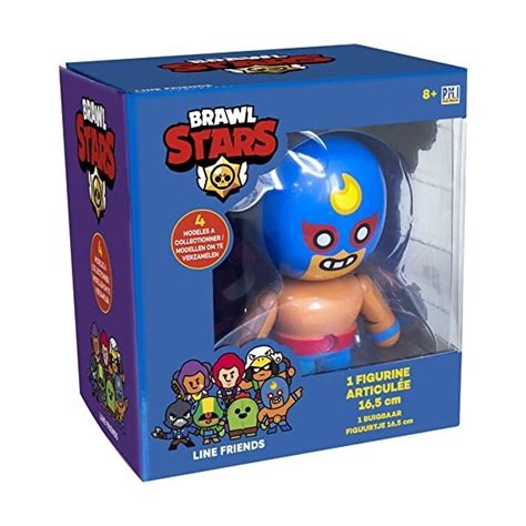 Brawl Stars 1 Figurine Articulée 16 5 Cm El Primo Personnages