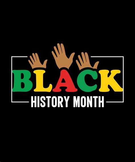 Black history month logo illustration design 17193380 Vector Art at ...