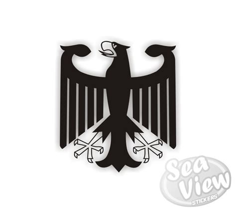 German Eagle Sticker