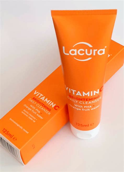 My First Look At Aldis Lacura Vitamin C Brightening Daily Cleanser