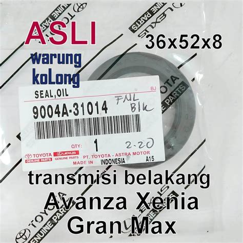 Jual OIL SEAL TRANSMISI BELAKANG AVANZA XENIA RUSH TERIOS GRAN MAX ASLI