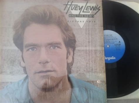 Huey Lewis And The News Picture This Lp Vinyl Shrink Chrysalis Nm Cds And Vinyl