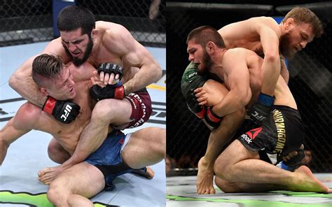 Charles Oliveira's coach believes Islam Makhachev has better wrestling ...