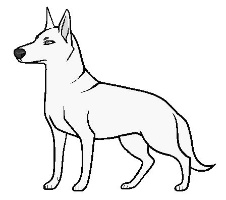 Free PAINT dog Lineart by Ziboe on DeviantArt