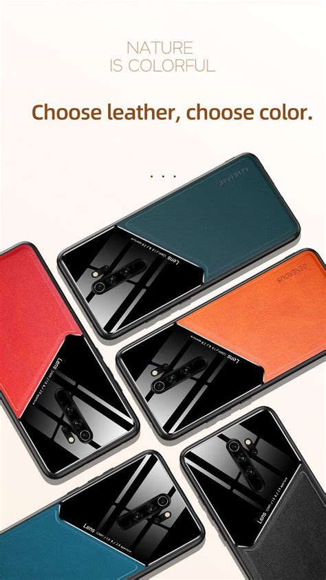 For Redmi Note S X K Pro Max Case Luxury Leather For Xiaomi