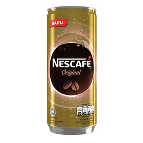 Jual Nescafe Original 240ML Can Nescafe Original Kaleng 1 Karton Isi