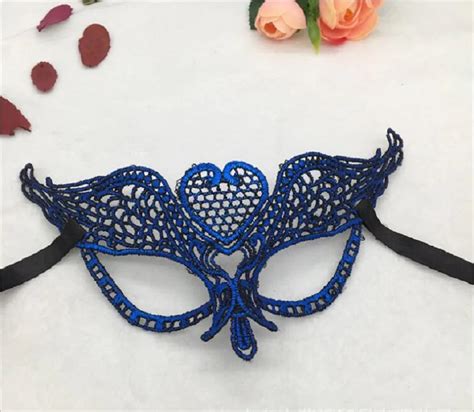 Women Masque Sexy Lady Lace Mask Cutout Eye Mask For Masquerade Party