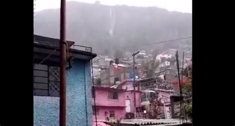 Cerro Del Chiquihuite Reportaron Cascadas Tres D As Antes Del Derrumbe