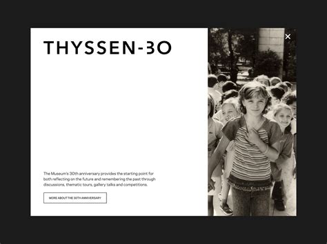 Museo Thyssen Bornemisza 30th Anniversary By Haritz Oyaga On Dribbble