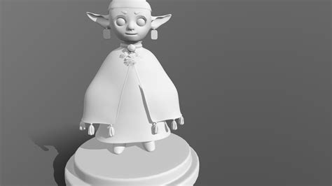 Little Elf Wip 3d Model By Skyymoondust [1f64d3f] Sketchfab