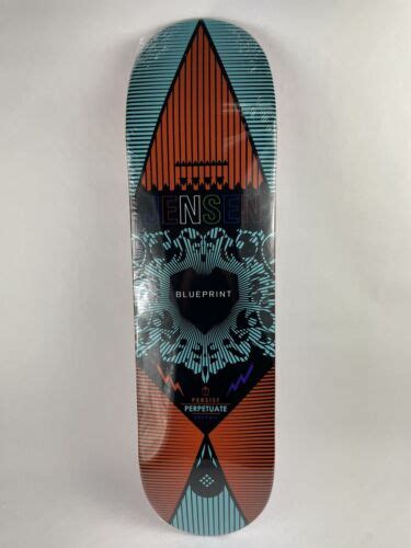 Blueprint Skateboards Deck 85 Rare Quality Nick Jensen Inheritance Ebay