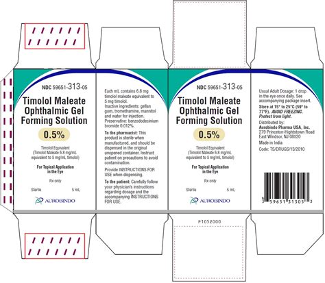 DailyMed - TIMOLOL MALEATE solution