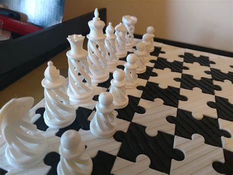 D Printed Chess Set