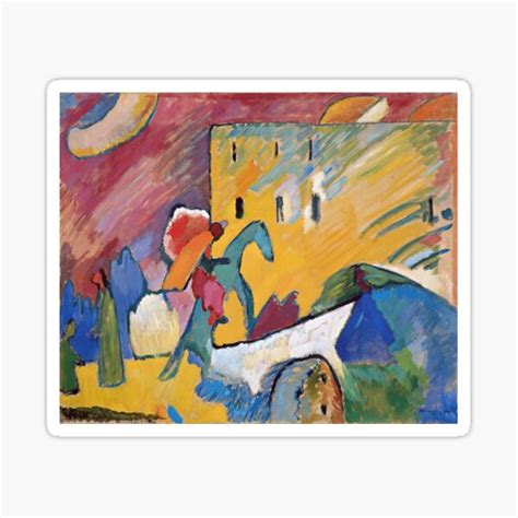 Wassily Kandinsky Sticker For Sale By Youssef Art Redbubble