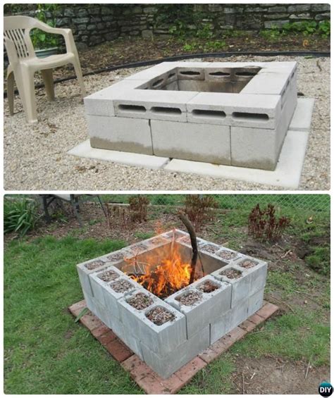 How To Make A Fire Pit With Cinder Blocks