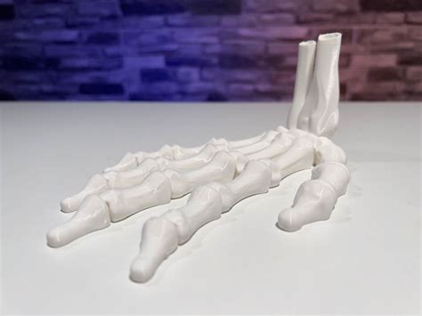 3d Printed Skeleton Hand