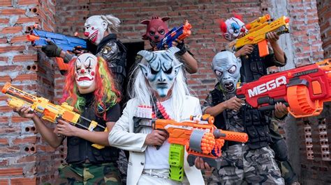 Gugu Nerf War Swat Patrol Cid Dragon Nerf Guns Fight Criminal Group