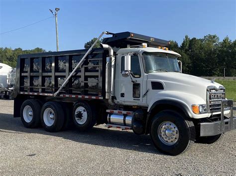 2007 Mack Granite Cv713 Tri Axle Dump Truck 380hp 8ll For Sale