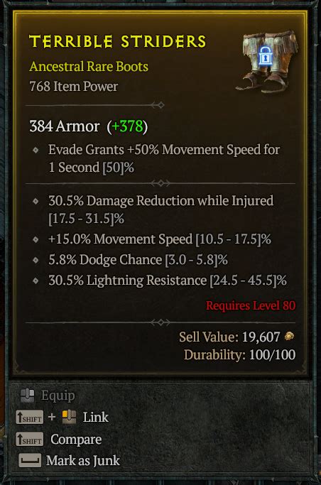 Ft Endgame Rogue Druid Boots Topic D2jsp