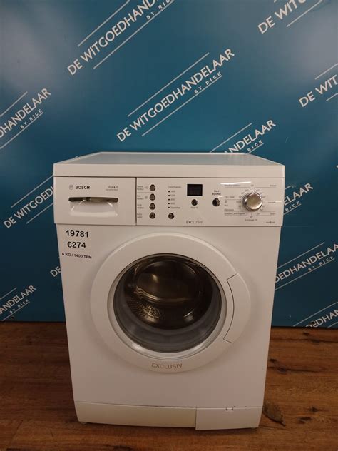 Bosch Maxx Kg Toeren Wasmachine De Witgoedhandelaar