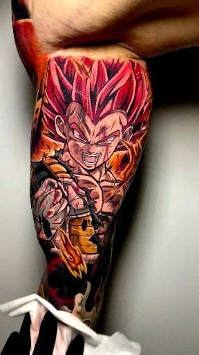 Vegeta From Dragonball Tattoo By Dave Vero Ink Artofit